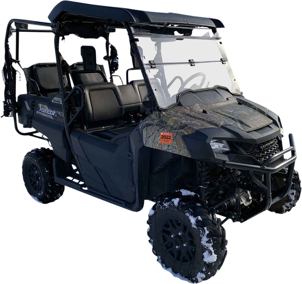 Full Folding Windshield - Deluxe - Pioneer 2014 - 2023