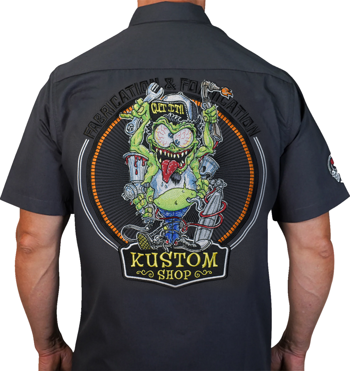 Fabrication Monster Shop Shirt - Gray - Large