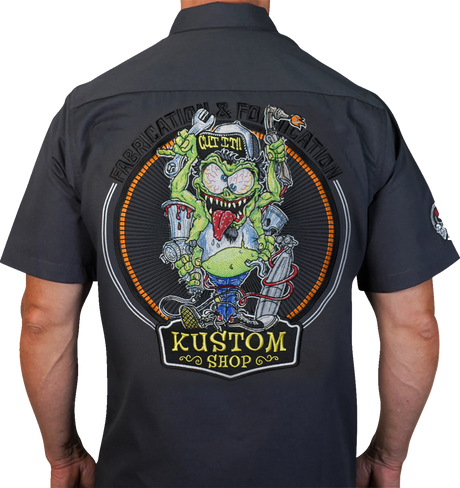 Fabrication Monster Shop Shirt - Gray - Large