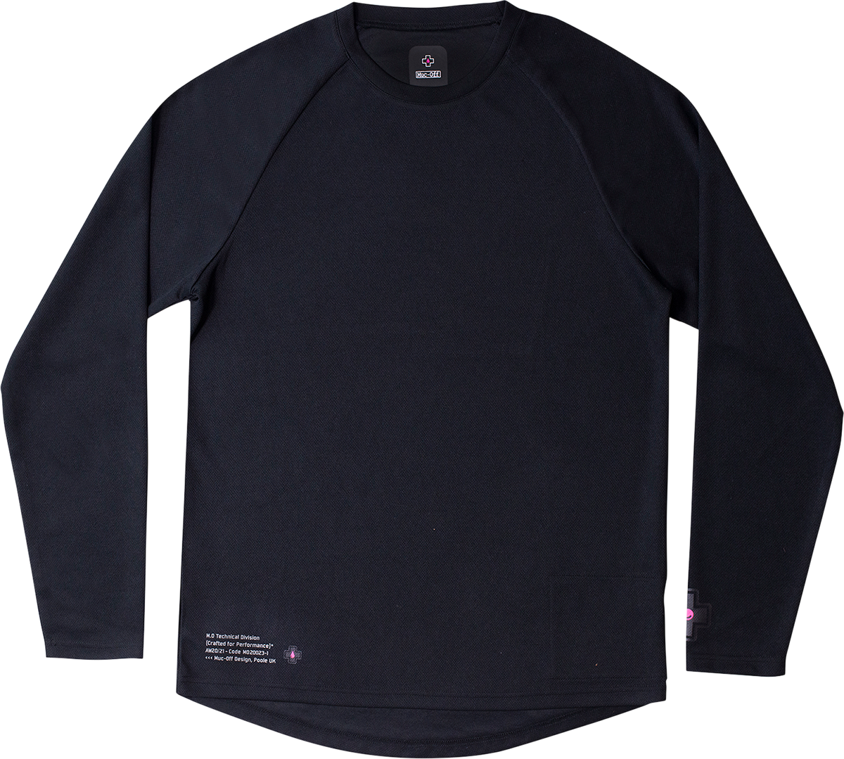 Riders Long-Sleeve Jersey - Black - Small