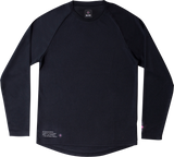 Riders Long-Sleeve Jersey - Black - Small