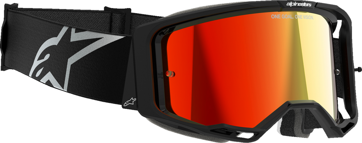 Vision 8 Goggle - Corp - Black - Red Mirror Lens