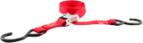 Buckle Tie-Down - 1\" x 5-1/2\' - 4 Pack -Red