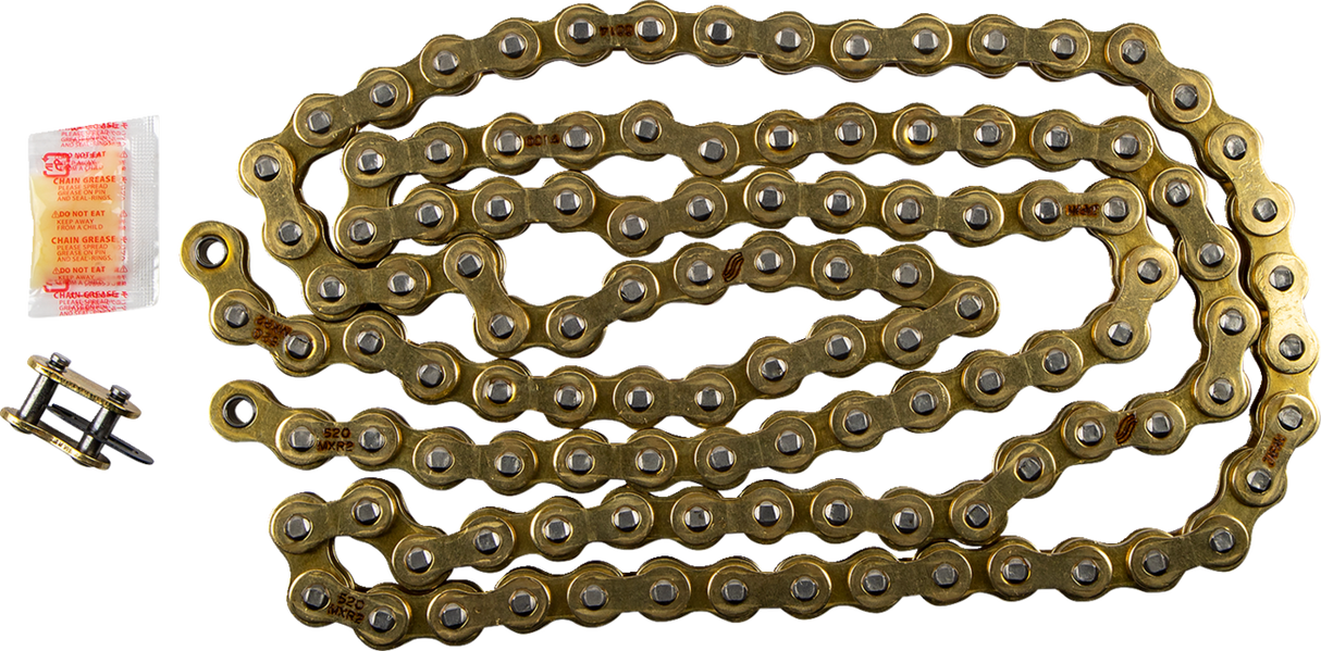 520 MXR2 Chain - 116 Links - Gold