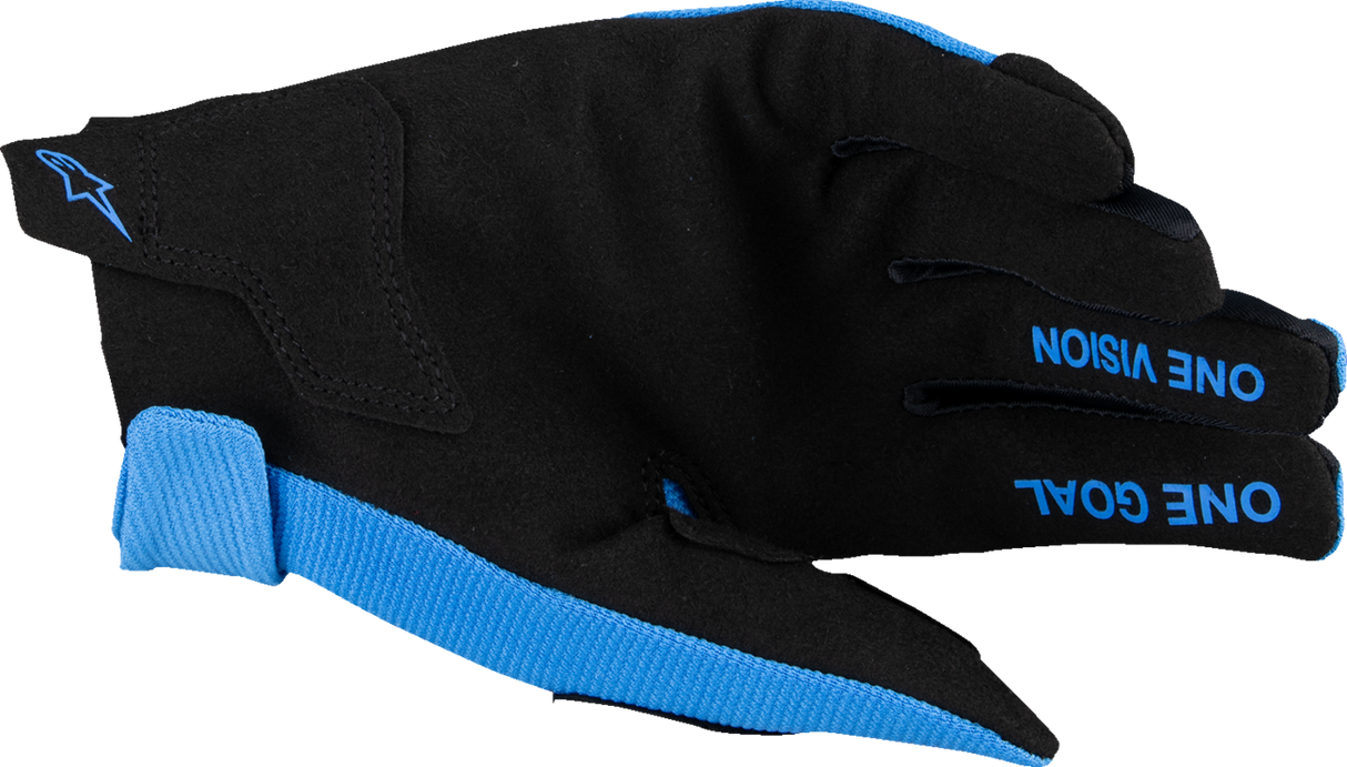 Youth Radar MX Gloves - Blue/Black - 2XS