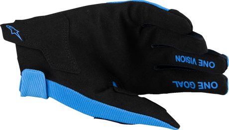 Youth Radar MX Gloves - Blue/Black - 2XS