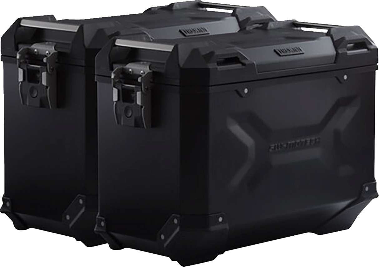 TRAX ADV Aluminum Case System - Black - Triumph Tiger/Tiger Explorer 1200 \'12-\'21 2012 - 2021