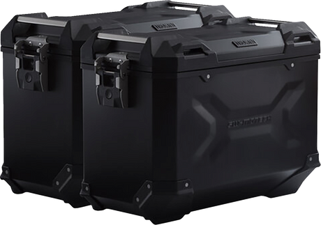 TRAX ADV Aluminum Case System - Black - Triumph Tiger/Tiger Explorer 1200 \'12-\'21 2012 - 2021