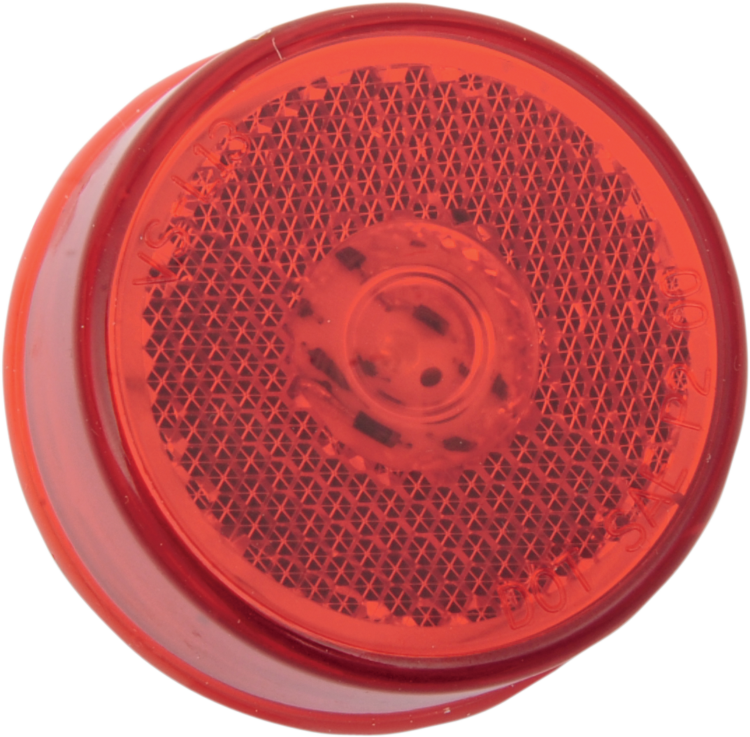 2\" Round LED Light - Red