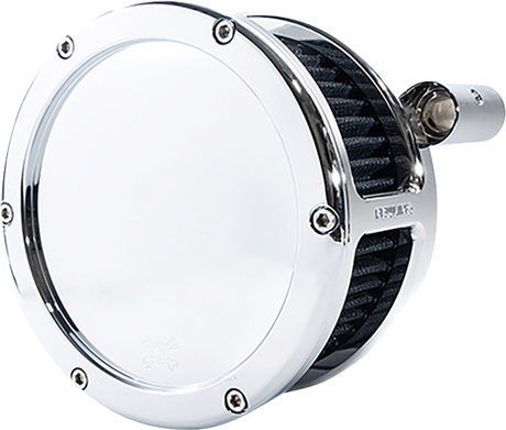 BA Air Cleaner Kit - Chrome with Black Filter - \'08-\'17 Dyna/Softail/Touring 2008 - 2017