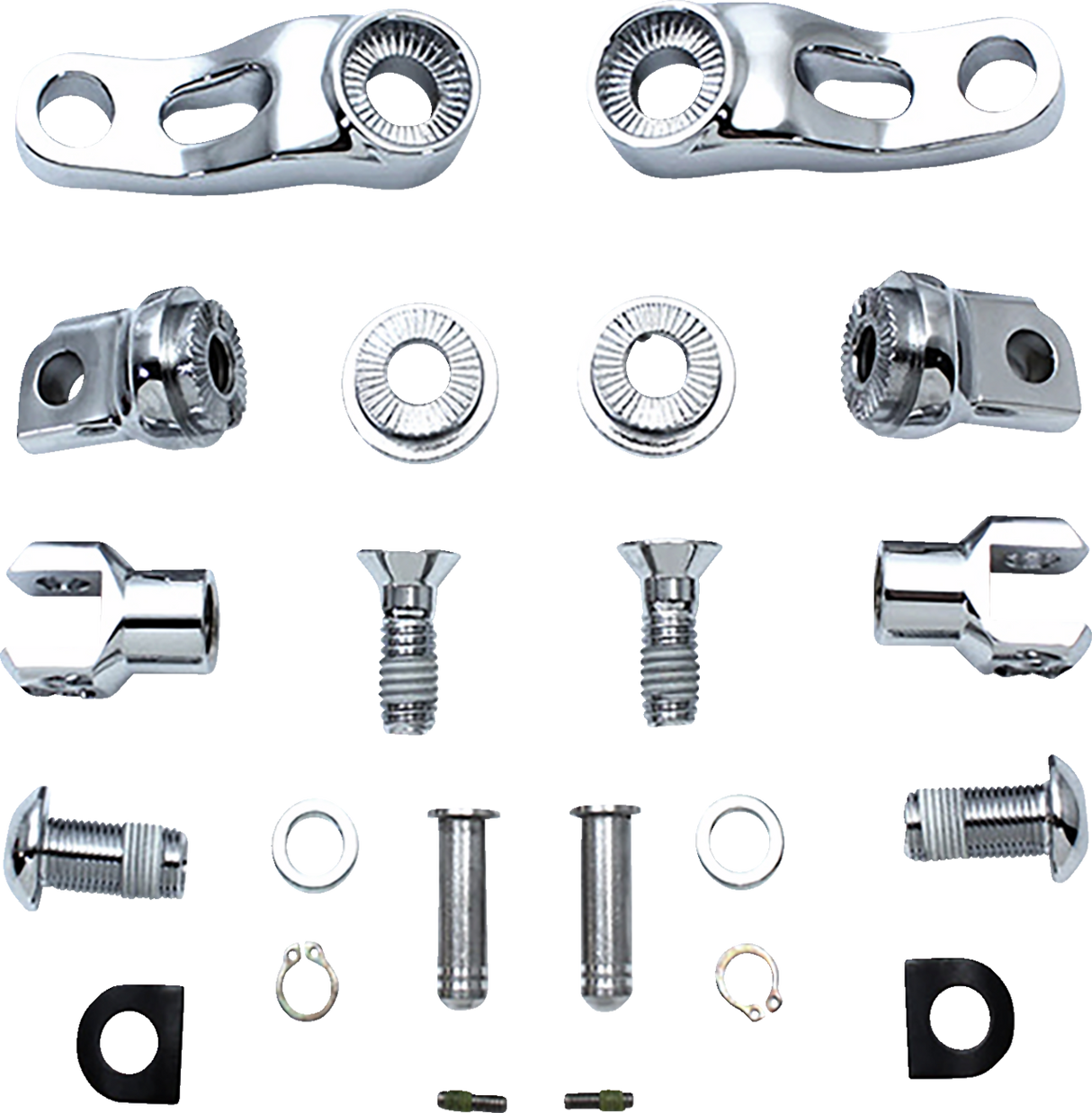 Passenger Peg Mount - Adjustable - Chrome