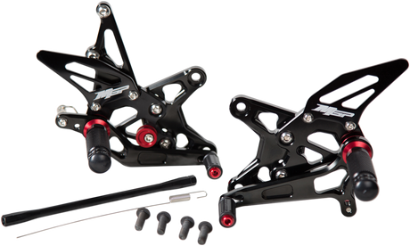 MGP Rearset - Black - Kawasaki 2009 - 2023