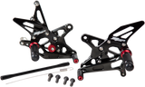 MGP Rearset - Black - Kawasaki 2009 - 2023