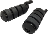 Soft-Ride Foot Pegs - Large - Black - FX/XL 2007 - 2022