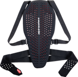 Nucleon Plasma Back Protector - Black/White/Red - Large