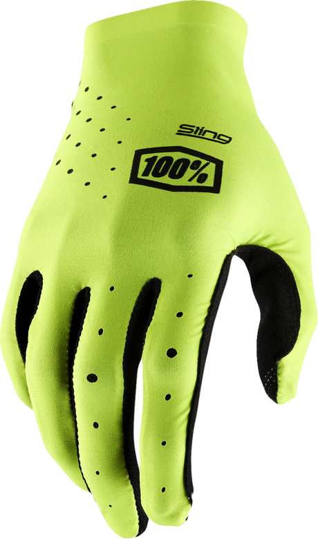 Sling MX Gloves - Fluorescent Yellow - Medium