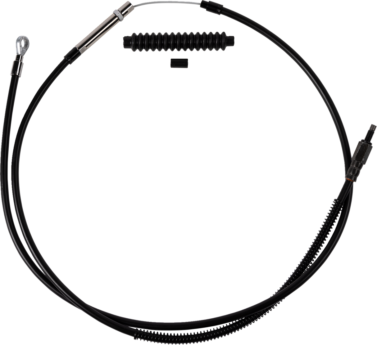 High-Efficiency Black Vinyl Clutch Cable - +6\" Size 2018 - 2024