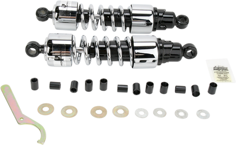 Shocks - 412 Cruiser Series - Chrome - 13\" - Standard/Heavy Duty 2004 - 2010
