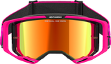 Vision 8 Goggle - Corp - Pink - Red Mirror Lens
