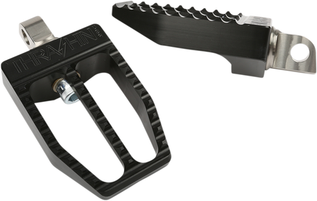 Militant Footpegs - Black - Dyna