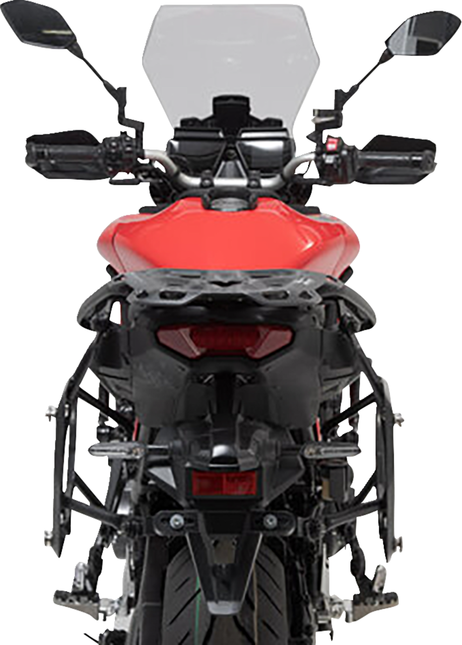 Adventure Luggage System - Black - Yamaha Tracer 9 \'21-\'24 2021 - 2024