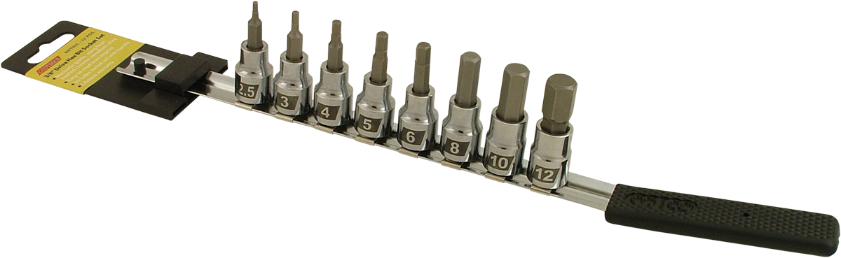 Socket Bit Set - Hex - Metric