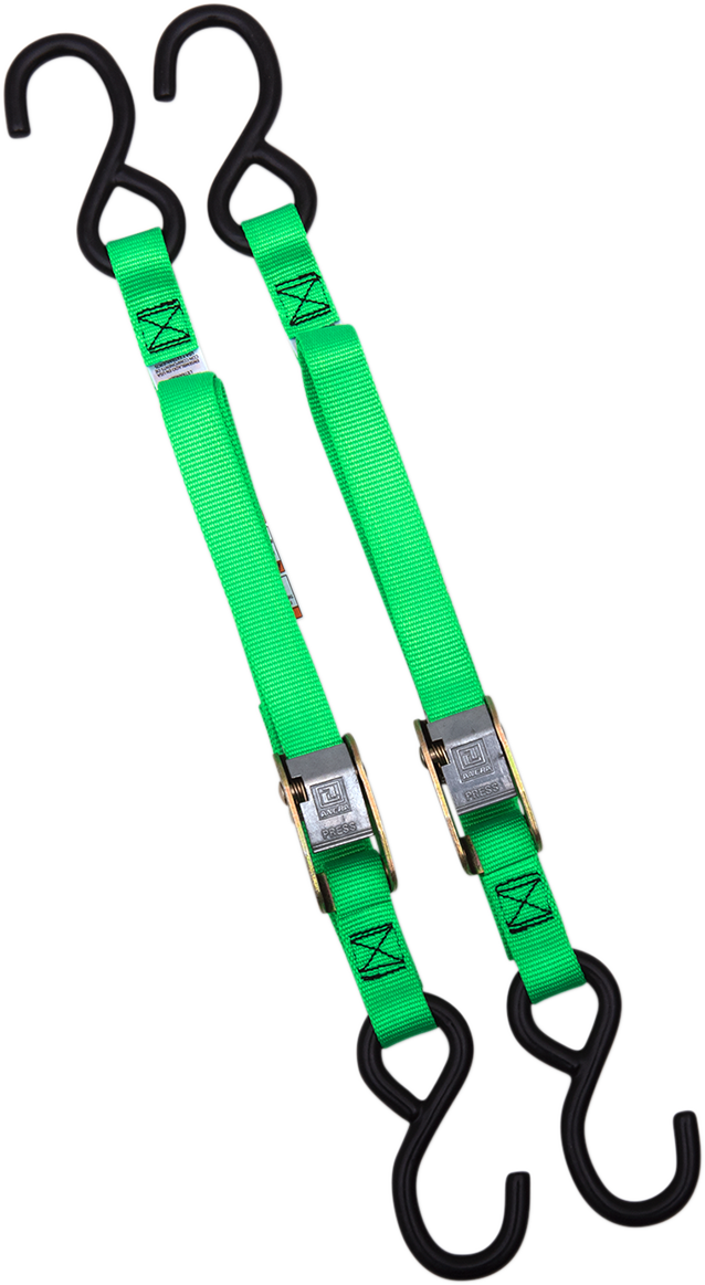 Standard Tie-Downs - 1\" x 5-1/2\' - Lime