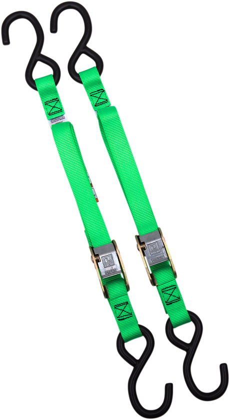 Standard Tie-Downs - 1\" x 5-1/2\' - Lime