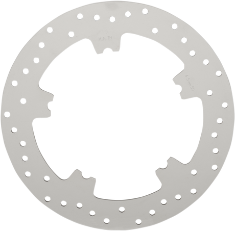Drilled Brake Rotor - Front - 11.8\" - Dyna/V-Rod 2006 - 2017