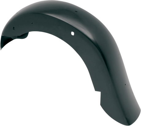 WFB™ Benchmark Stretched Rear Fender - Smooth - Black - Steel 1997 - 2008
