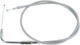 Stainless Braided Throttle Cable - 39-1/2\" 1994 - 1995