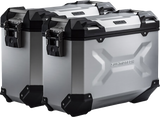 TRAX ADV Aluminum Case System - Silver - Ducati Multistrada V4 \'21-\'24 2021 - 2024