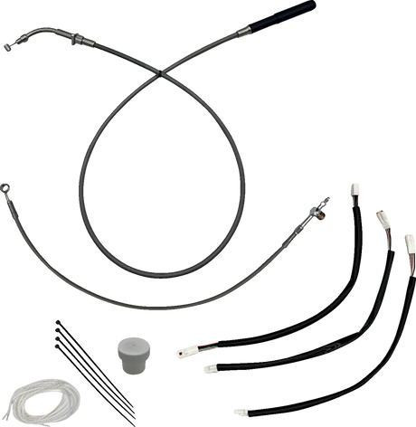 EZ Install Kit - +2\" - \'23-\'24 FLHX/SE - Braided 2023 - 2024