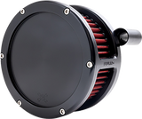 BA Air Cleaner Kit - Black with Red Filter - \'08-\'17 Dyna/Softail/Touring 2008 - 2017