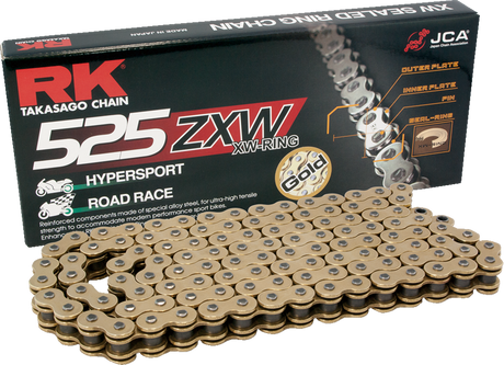 525 ZXW - Drive Chain - 120 Links - Gold