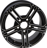 Wheel - SS212 Alloy - Front/Rear - Milled Black - 15x7 - 5/4.5 - 6+1 (+61.8mm) 2022 - 2022