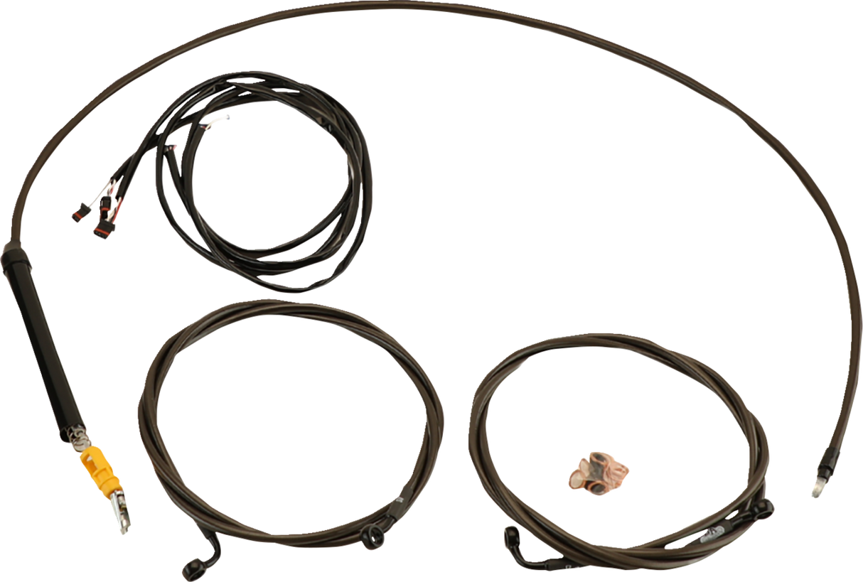 Complete Plug-and-Play Cable Kit - 18\" - 20\" Handlebars - \'23-\'24 Touring - Midnight 2023 - 2024