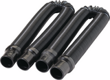 MAC-X Expandable Ultra Flex Air Pumper System Hose - 2\'-6\' - Black