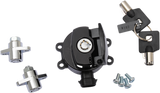Side Hinge Ignition Switch with Saddlebag Lock - Gloss Black 2014 - 2025