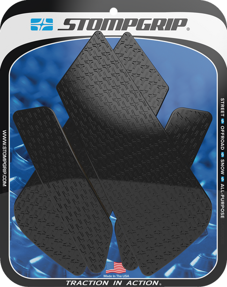 Traction Pad Tank Grips - Icon - Black - BMW 2020 - 2025