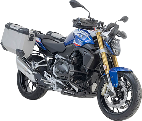 TRAX ADV Aluminum Case System - Silver - BMW R 1200/1250 R \'14-\'24 2014 - 2024