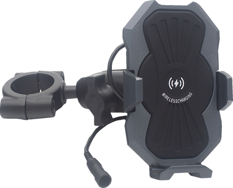 Metal Phone Holder - Inductive Charging 1-1/2\" Bar Mount