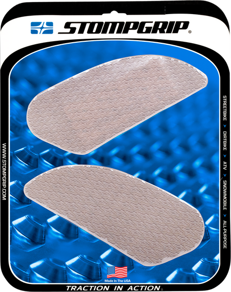 Traction Kit - Rally Tank Grips - Clear