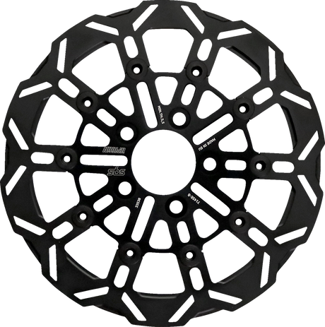 Design \"D\" 10-Spoke Brake Rotor 2018 - 2024