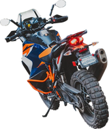 Tough-Mirror™ - Side View - Oval - Black - Left/Right - Long Arm