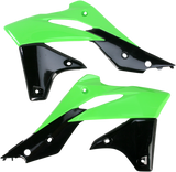 Radiator Shrouds - Green/Black 2013 - 2016