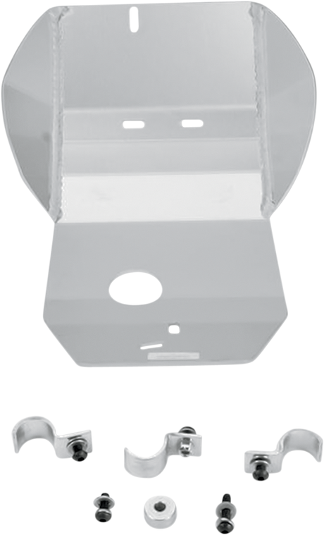 Skid Plate - Silver - Yamaha 1998 - 2002