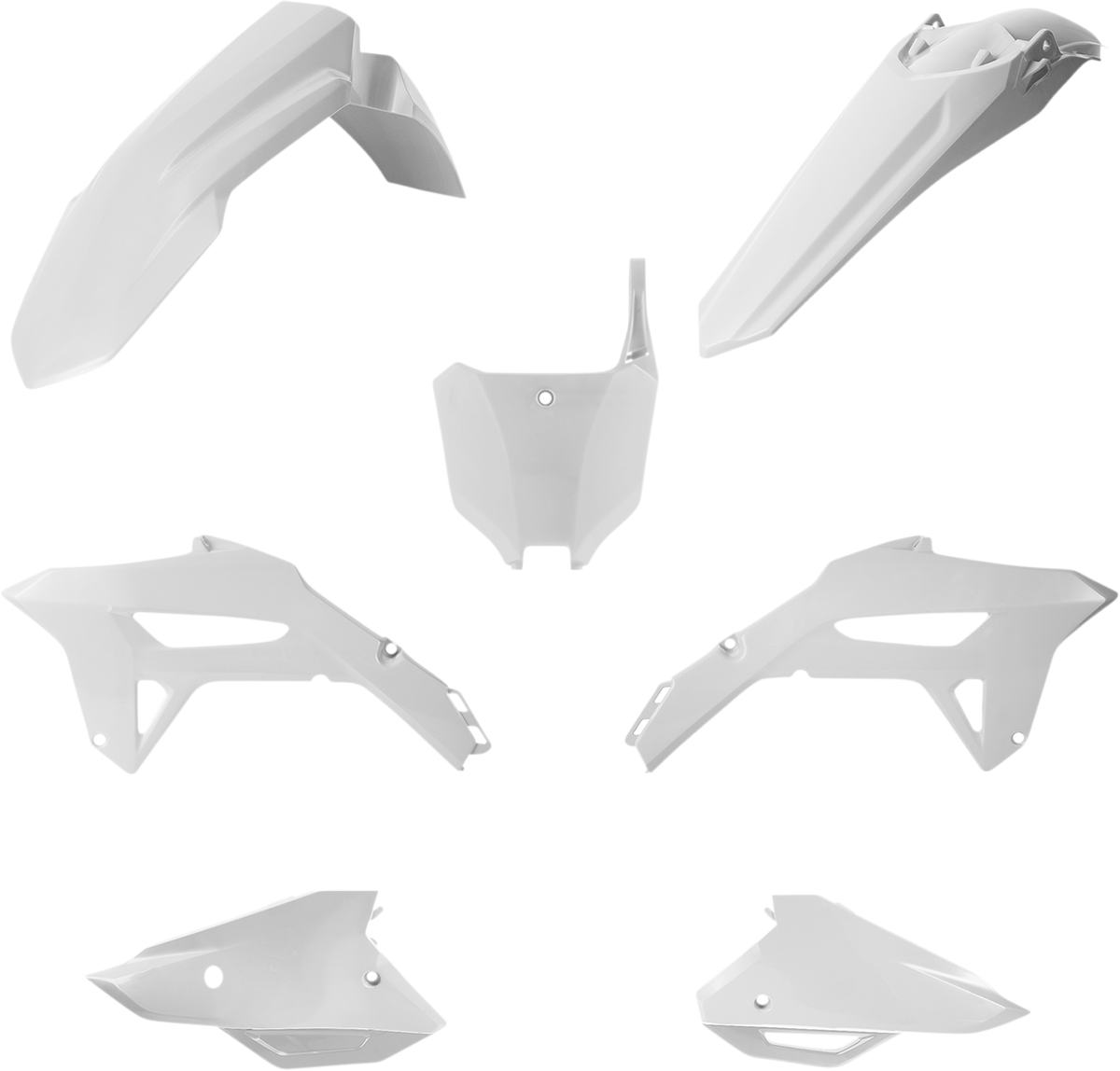 5 Piece Replica Body Kit - White - CRF 250R/450R 2021 - 2024