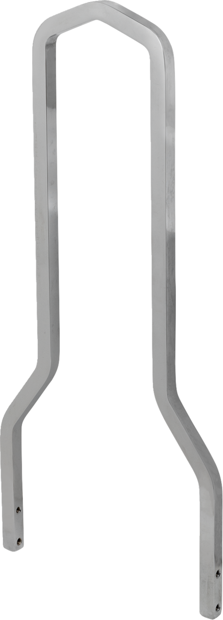 Square Sissy Bar - Chrome - 14.75\" H x 8.75\" W 1999 - 2024