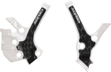 X-Grip Frame Guards - White/Black - YZ 85 2022 - 2023